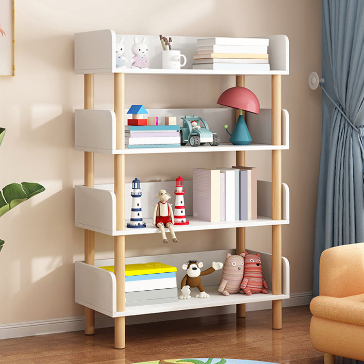 Modern & Contemporary Bookshelf Vertical Shelf Bookcase for Study Room