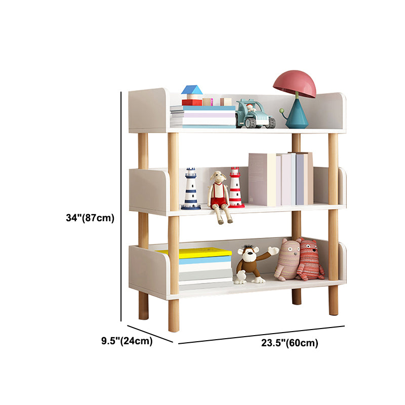 Modern & Contemporary Bookshelf Vertical Shelf Bookcase for Study Room