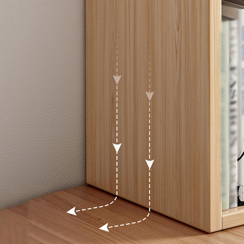 Modern & Contemporary Shelf Bookcase Engineered Wood Book Shelf