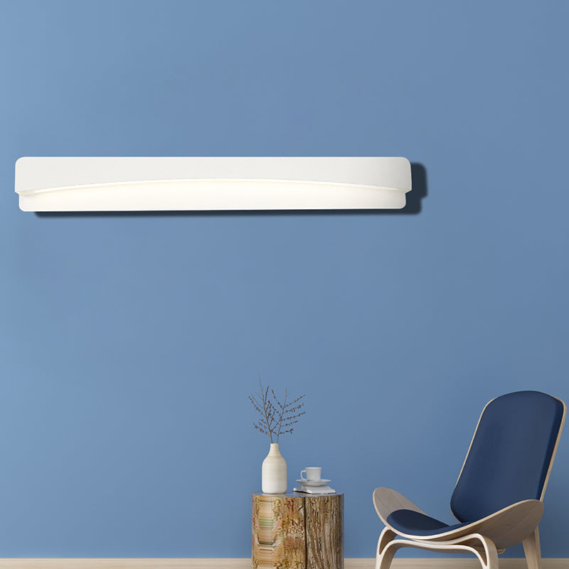 Acryl rechteckige Eitelkeitsbeleuchtung modernistische LED -LED -Leuchte in natürlichem Licht, 16,5 "/20,5"/24,5 "breit
