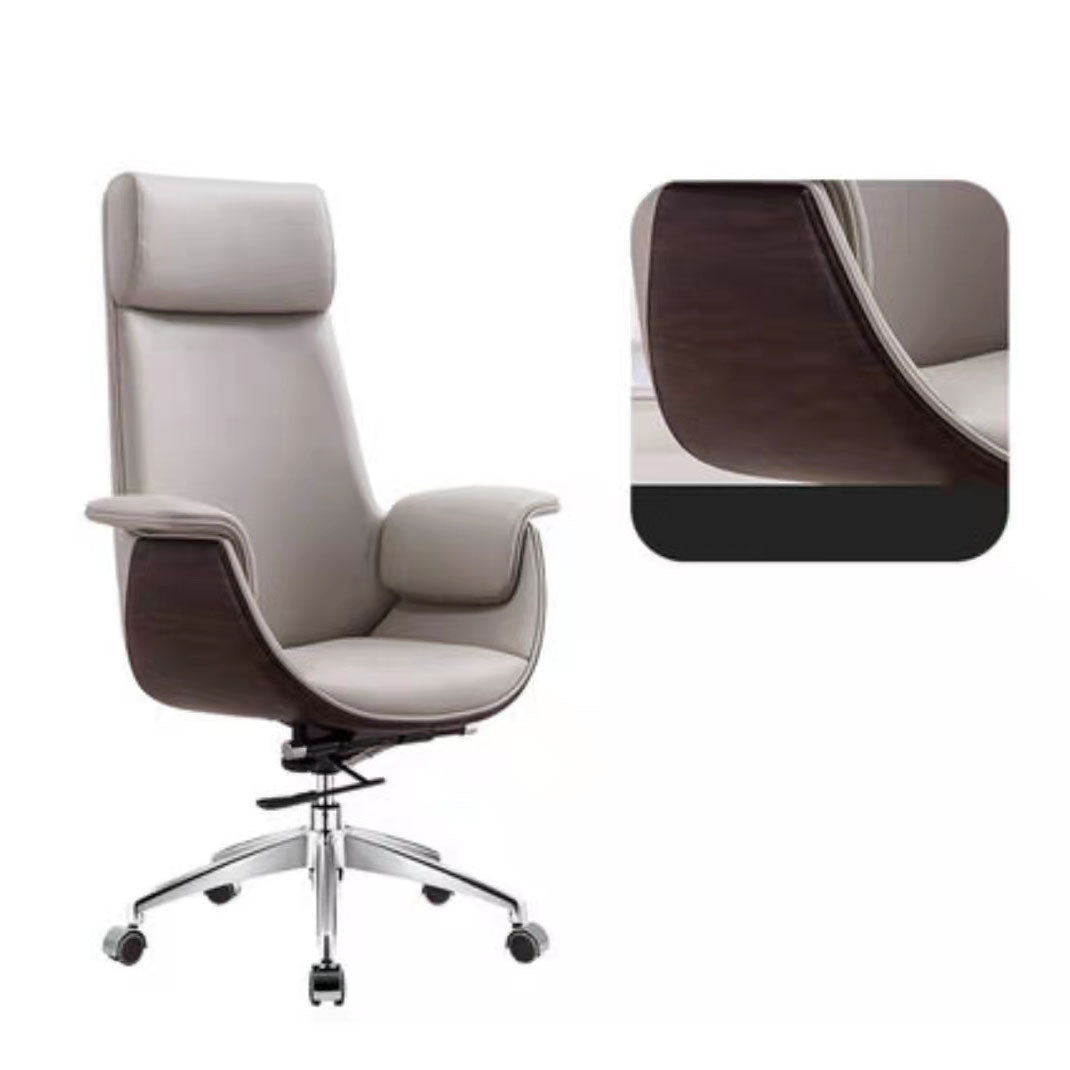 Contemporary Style Office Chair Adjustable Task Chair with Wheels