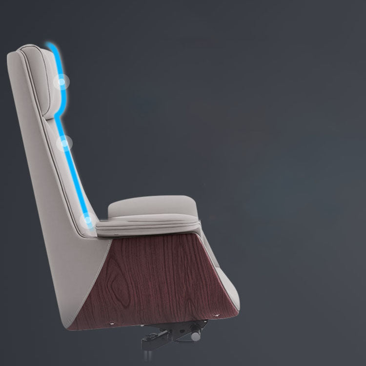 Contemporary Style Office Chair Adjustable Task Chair with Wheels