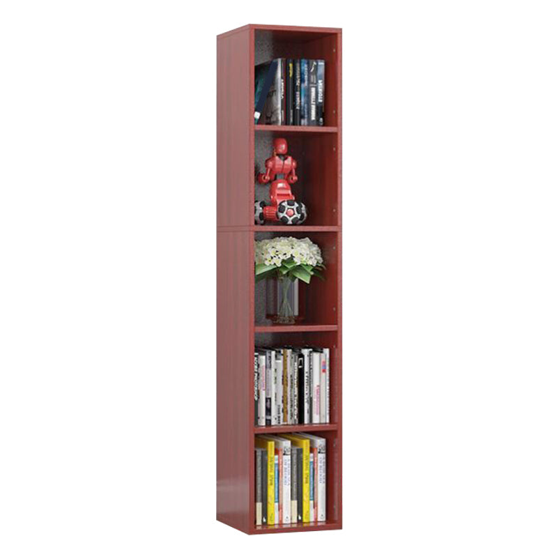 11.81"W Bookshelf Closed Back Contemporary Style Bookcase for Home Office