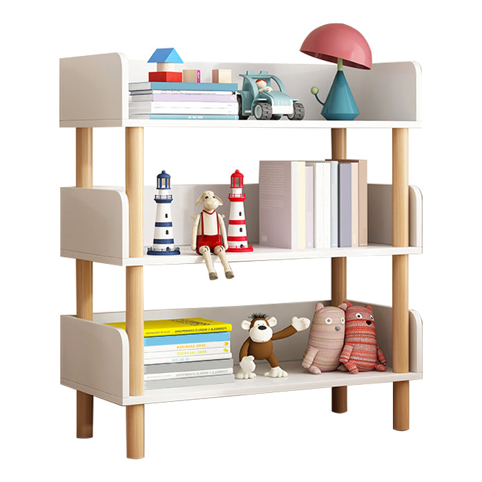 Modern Style Bookshelf Engineer Wood Open Back Bookcase for Home