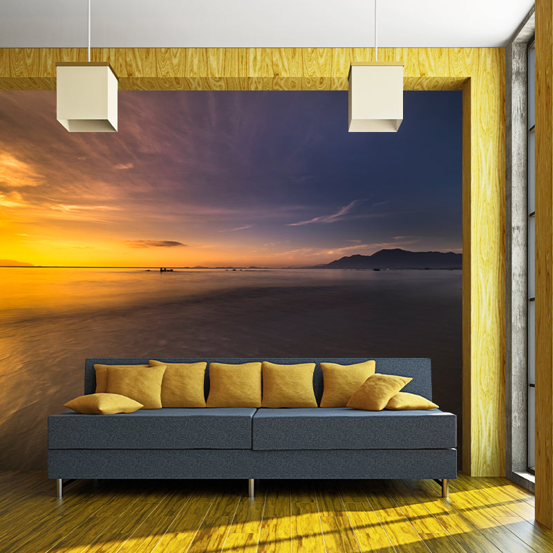 Photography Sea Beach Stain Resistant Wallpaper Drawing Room Wall Mural