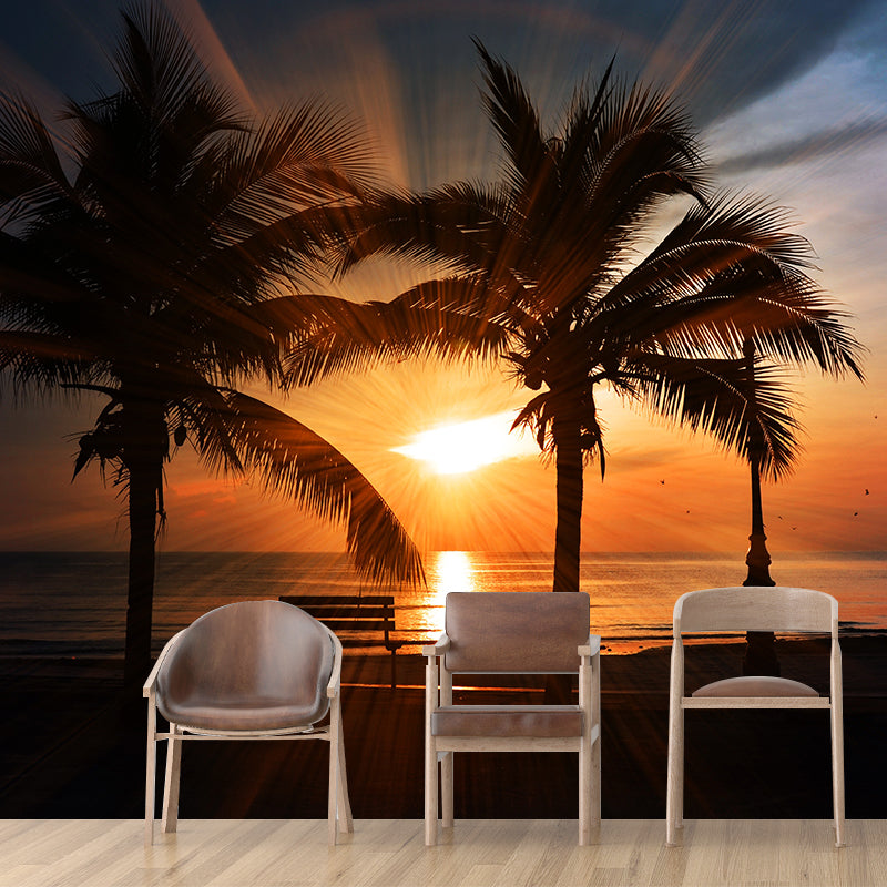 Sea Beach Photography Decorative Wallpaper Living Room Mural Wallpaper