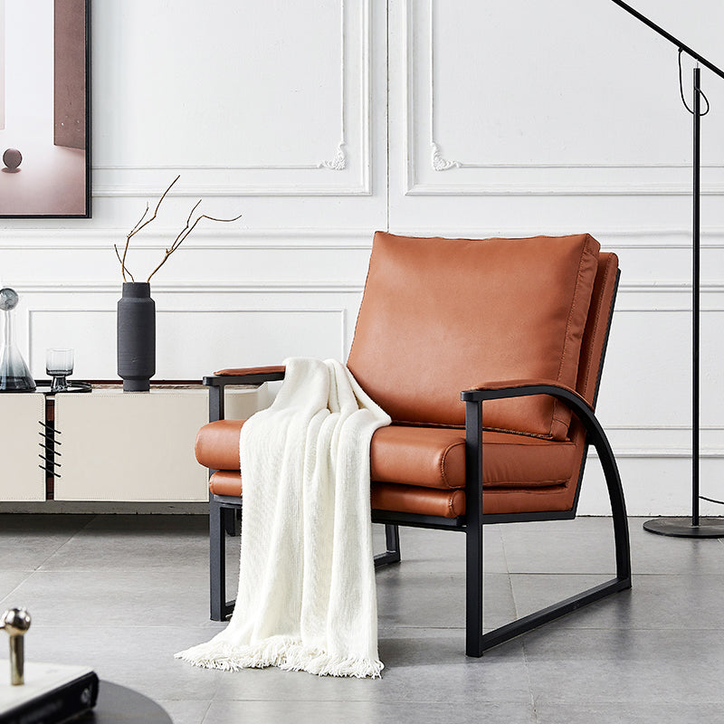 29.53"L x 32.68"W x 30.71"H Contemporary Pillow Top Arms Cushion Back Chair