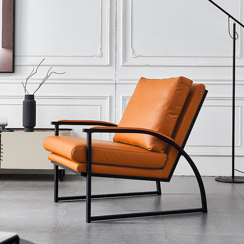 29.53"L x 32.68"W x 30.71"H Contemporary Pillow Top Arms Cushion Back Chair