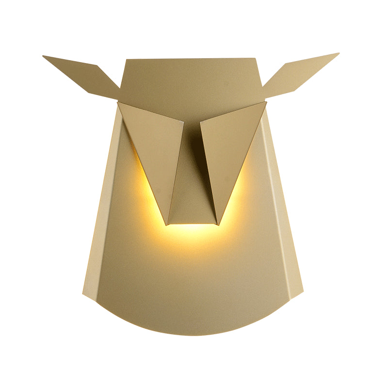 1 Light Geometric Wall Lights Modern Style Metal Wall Lighting Ideas