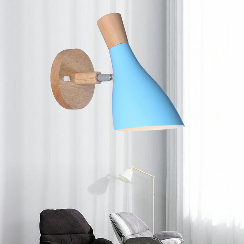 1-Light Geometric Wall Lighting Modern Style Metal Wall Lighting Ideas