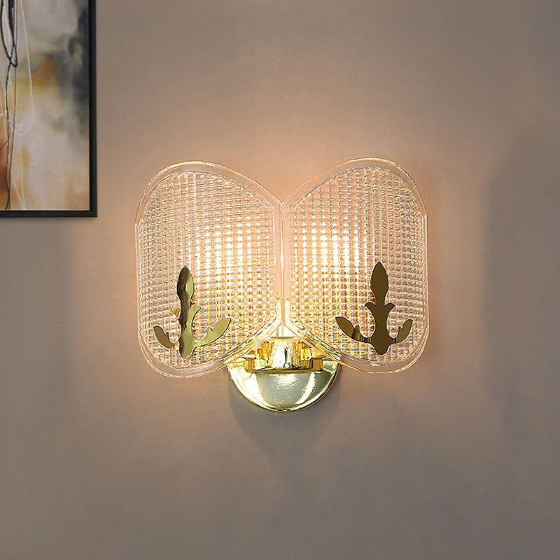 ARC GOLD OVAL SCONCE LIGHT DIMMURI