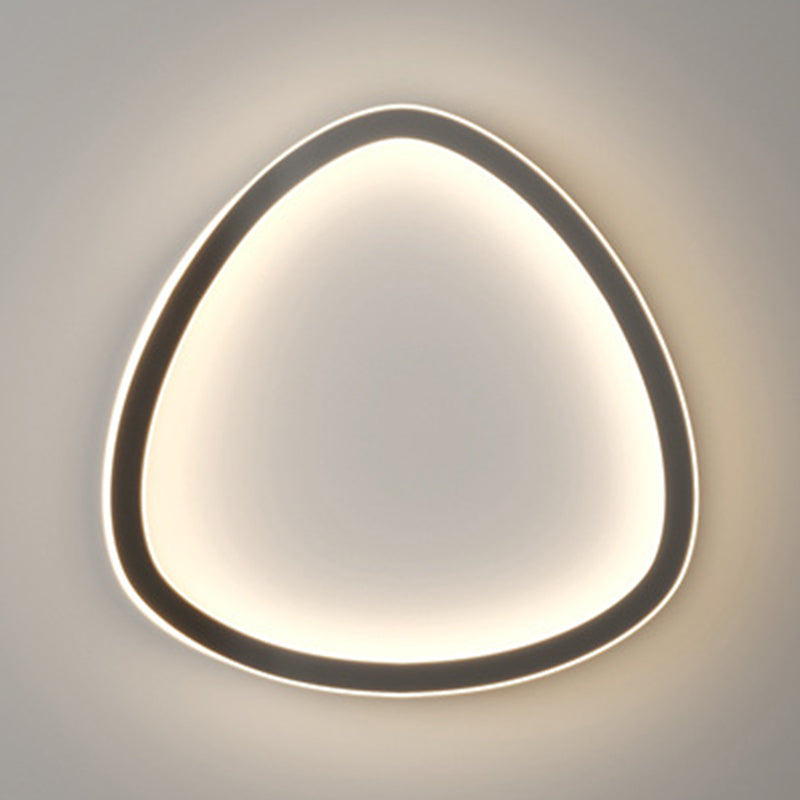 Metal Geometric Shape Wall Mount Lighting Modern 1-Light Wall Mounted Light Fixture