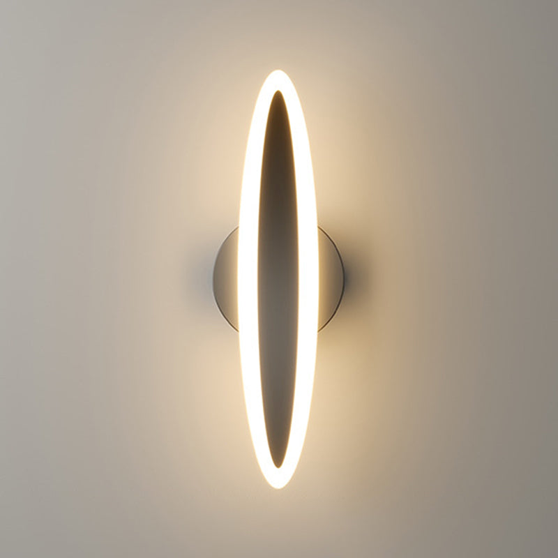 Metal Geometric Shape Wall Mount Lighting Modern 1-Light Wall Mounted Light Fixture