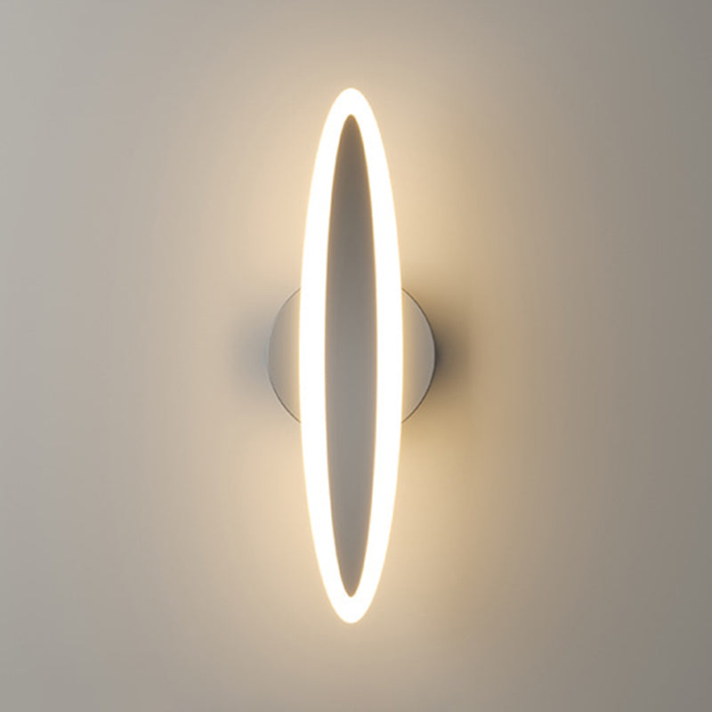 Metal Geometric Shape Wall Mount Lighting Modern 1-Light Wall Mounted Light Fixture