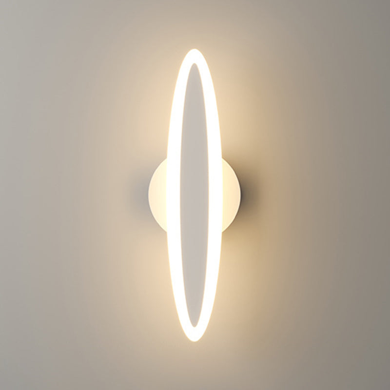 Metal Geometric Shape Wall Mount Lighting Modern 1-Light Wall Mounted Light Fixture
