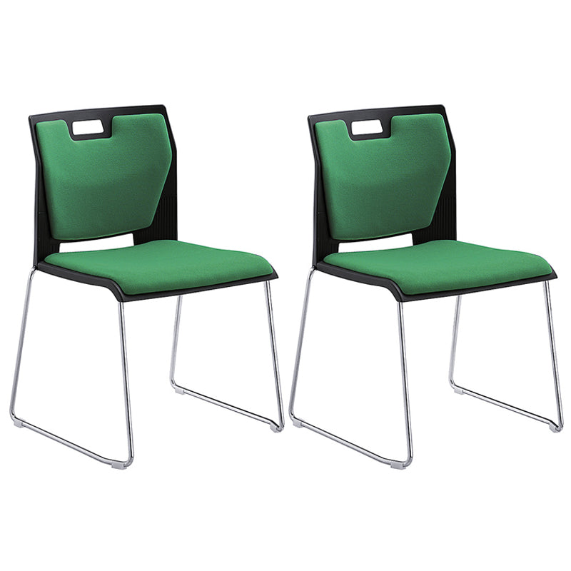 Modern Conference Chair with Metal Frame Mid Back Office Chair