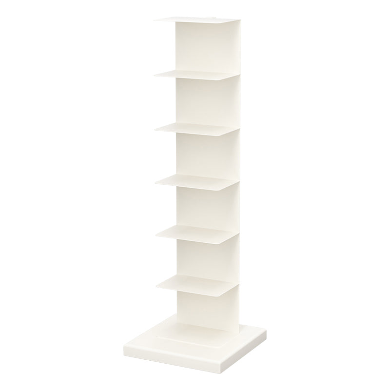 Contemporary Style Metal Bookshelf Open Bookcase for Living Room