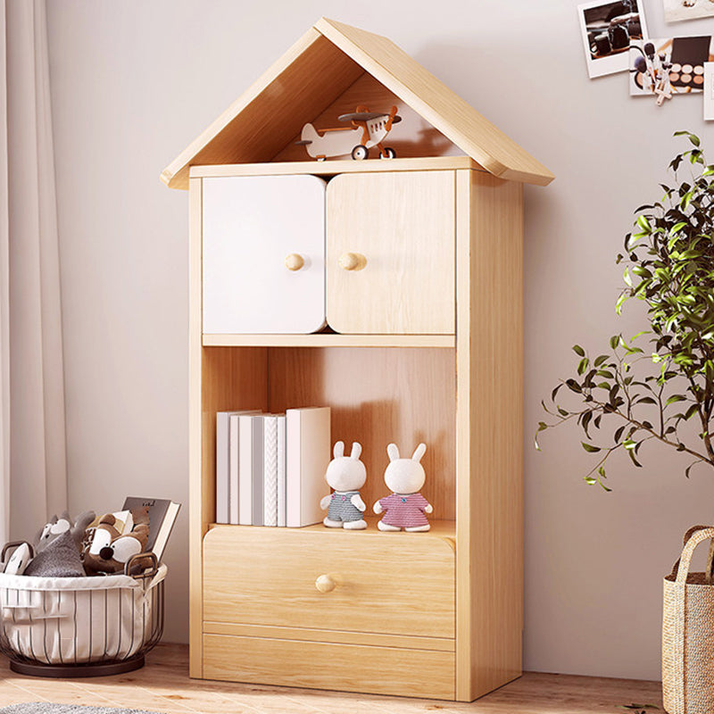 Modern & Contemporary Bookcase Closed Back Bookshelf for Study Room