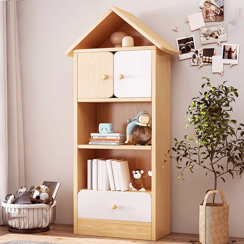 Modern & Contemporary Bookcase Closed Back Bookshelf for Study Room