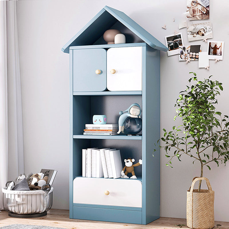 Modern & Contemporary Bookcase Closed Back Bookshelf for Study Room