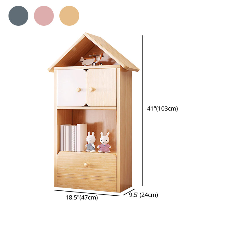 Modern & Contemporary Bookcase Closed Back Bookshelf for Study Room