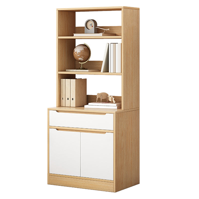 Vertical Shelf Bookcase Engineered Wood Book Shelf for Study Room
