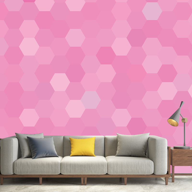 Photography Stain Resistant Wall Wallpaper Geometric Living Room Wallpaper