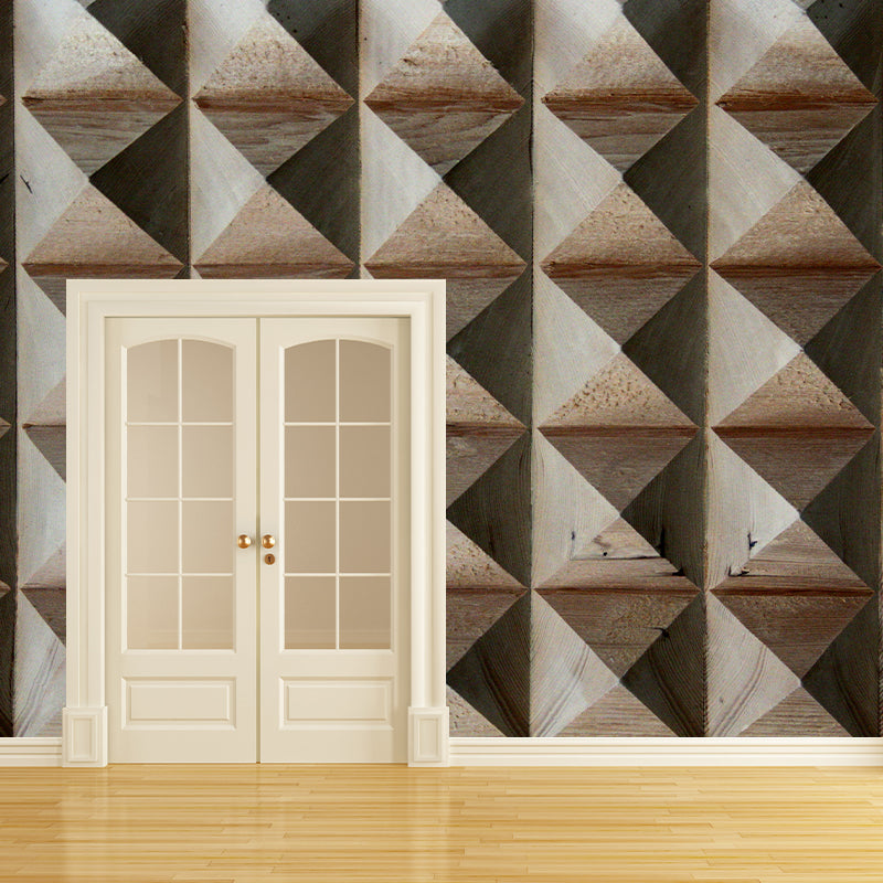 Photography Stain Resistant Wall Wallpaper Geometric Living Room Wallpaper