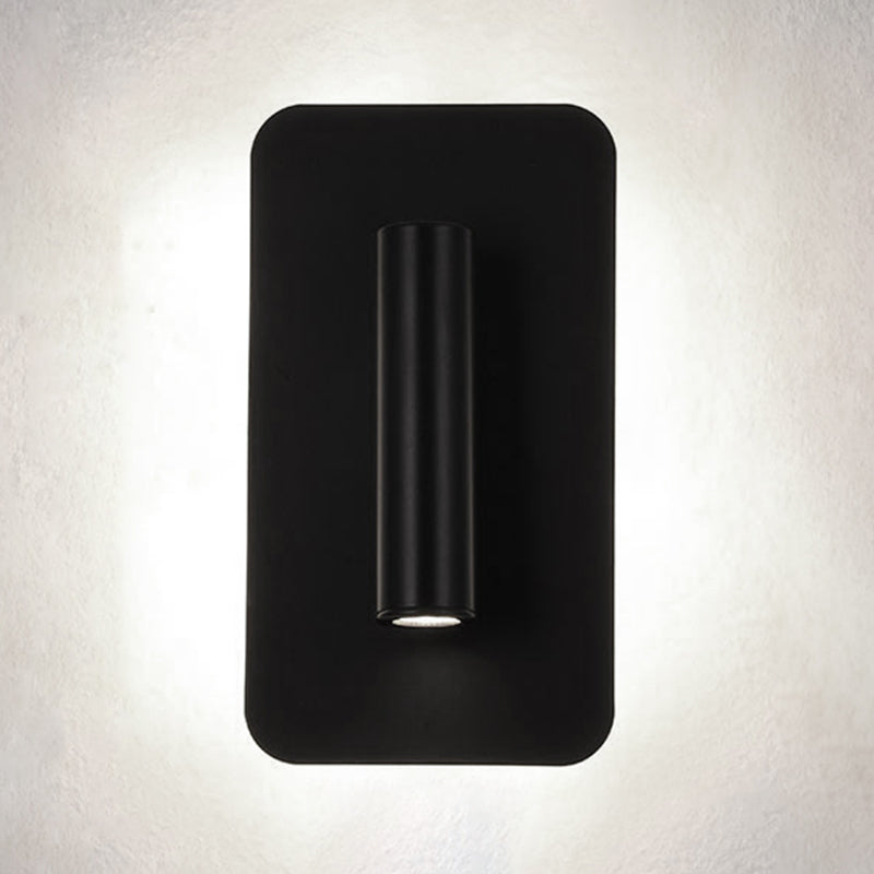 Modern Metal Wall Light Geometric 2 Lights Reading Wall Sconce for Living Room