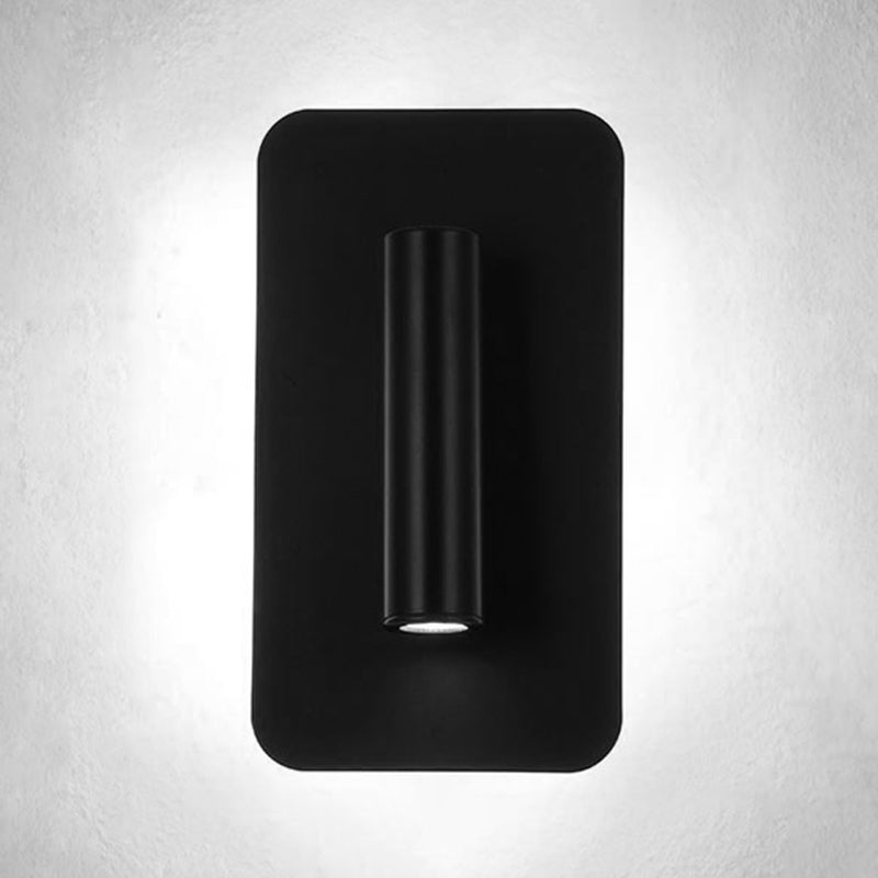 Modern Metal Wall Light Geometric 2 Lights Reading Wall Sconce for Living Room