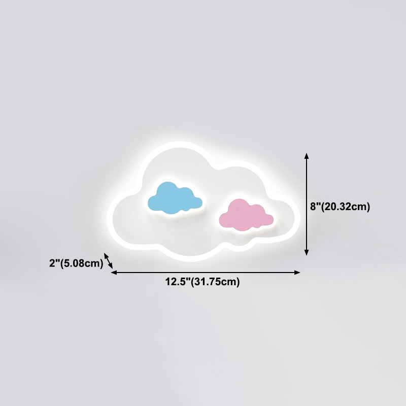 Metal Wall Sconce Lighting Kids Style LED Wall Mounted Lighting