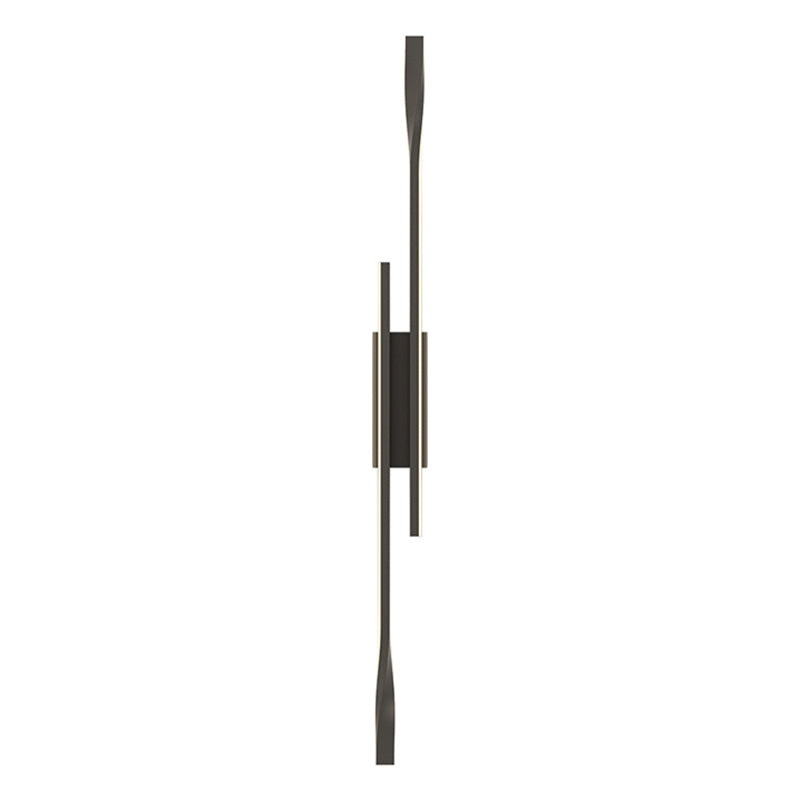 Contemporary Metal Wall Light Straight LED Wall Sconce for Living Room