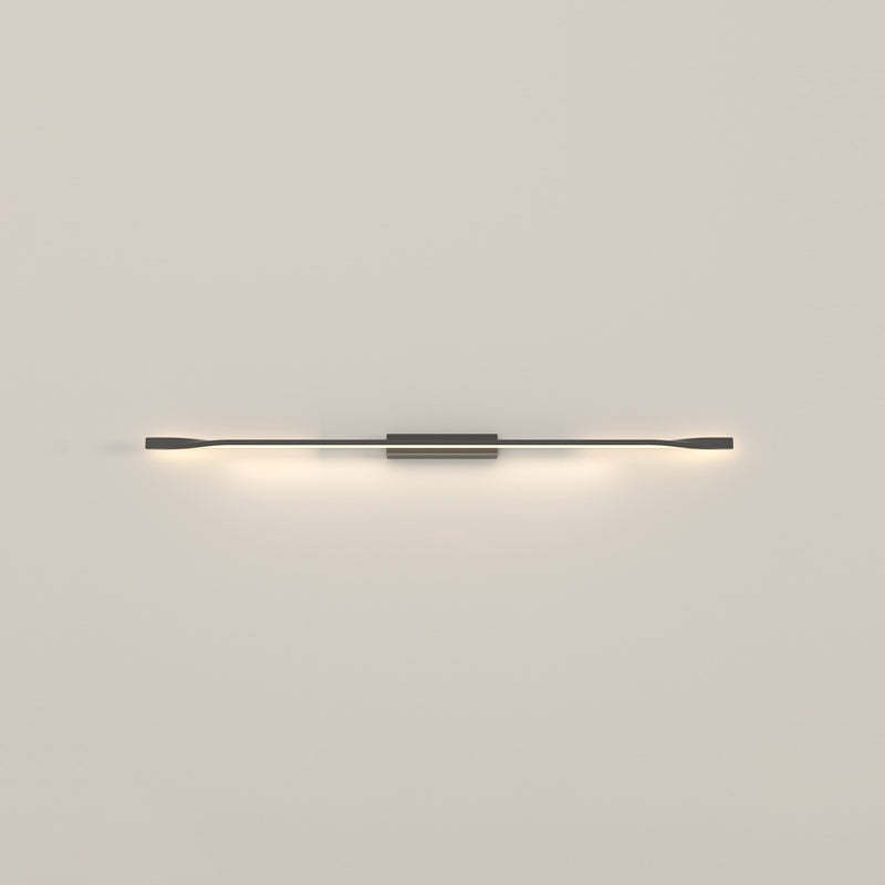 Contemporary Metal Wall Light Straight LED Wall Sconce for Living Room