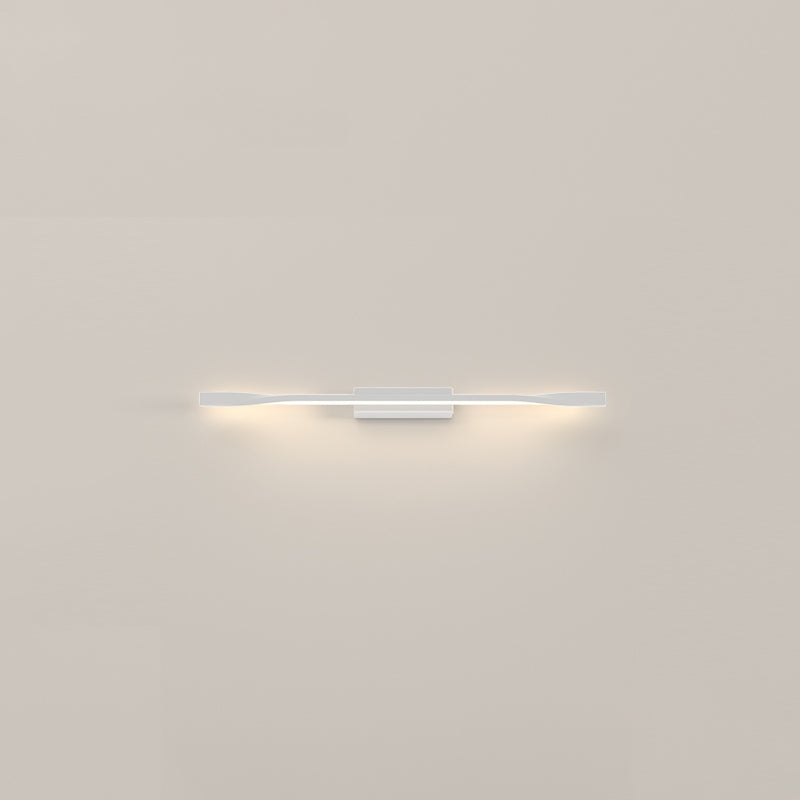 Contemporary Metal Wall Light Straight LED Wall Sconce for Living Room