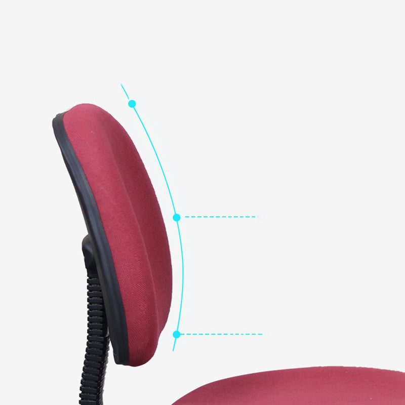 Ergonomic Mesh Desk Chair Contemporary Style Armless Office Chair