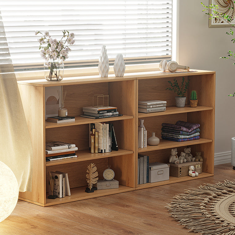 Standard Shelf Bookcase Engineered Wood Bookshelf for Study Room