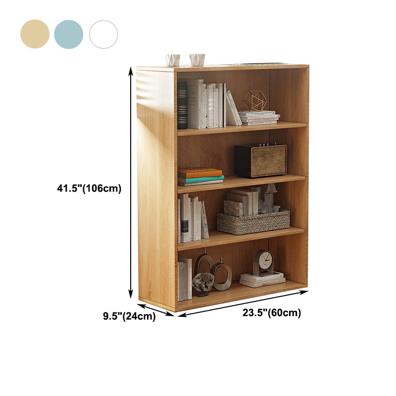 Standard Shelf Bookcase Engineered Wood Bookshelf for Study Room