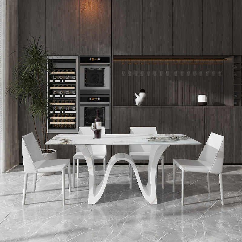 Modern Style Dining Table Sintered Stone Table for Dining Room