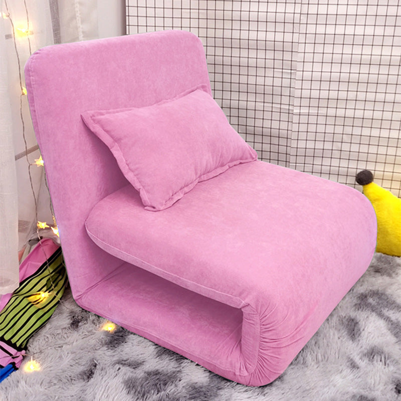 Linen Convertible Chair 25.6"L x 25.6"W Chair for Living Room and Bedroom