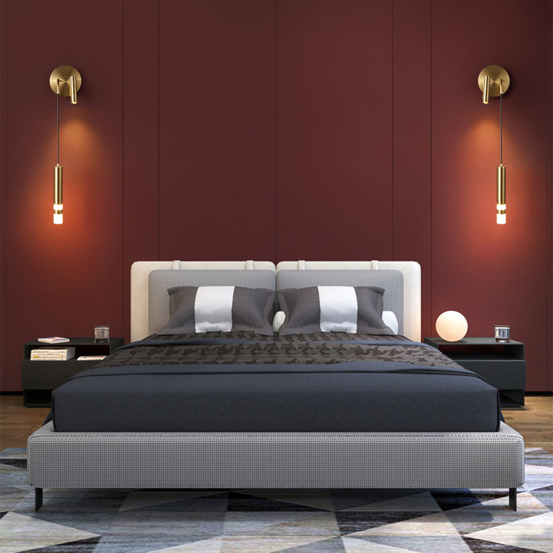 Metal Cylinder Wall Sconce Lighting Modern Style Multi Lights Wall Mounted Reading Lights