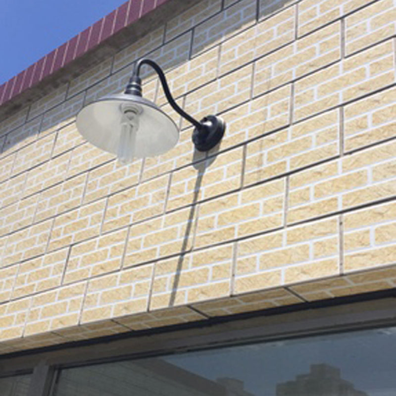 Metal Barn Wall Sconce Lighting Industrial Style 1 Light Wall Lamps