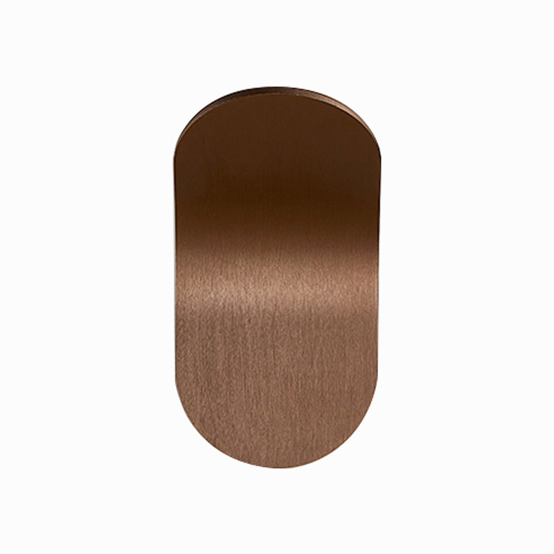 Metal Oval Shade Wall Sconce Modern Style 1-Light Wall Mounted Light