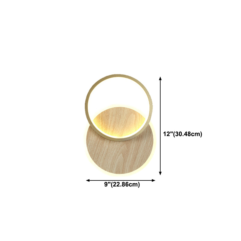 Geometric Wall Lighting Modern Style Wood Wall Lighting Ideas