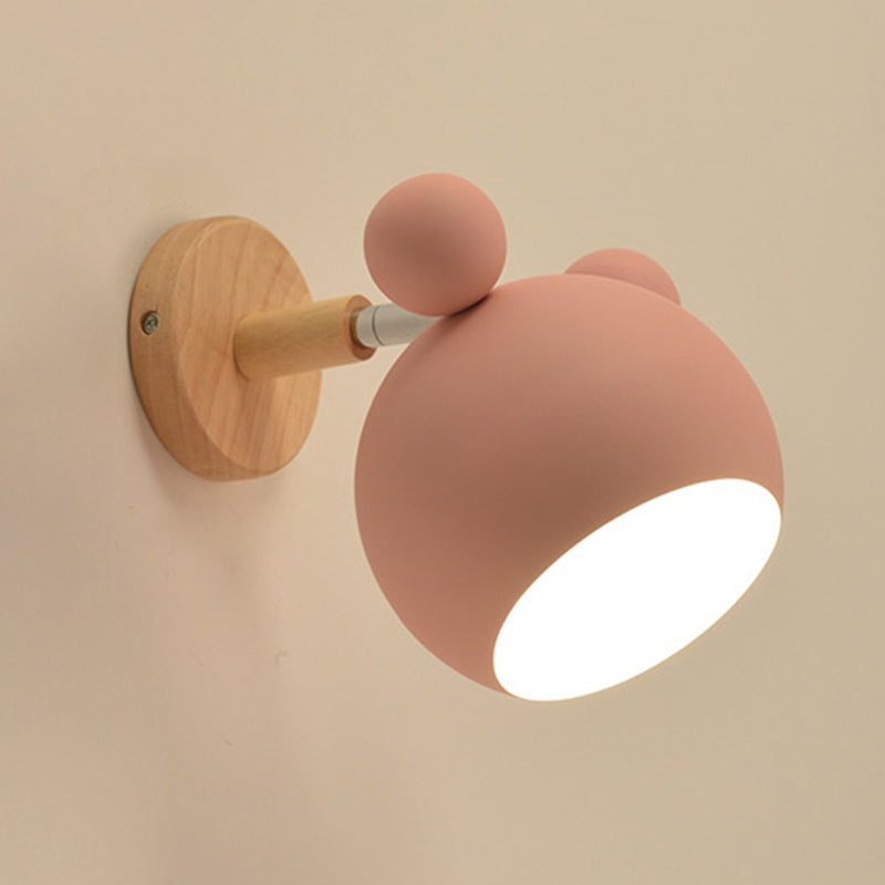 Modern Style Colorful Wall Light Fixture Creative Wall Light Sconce for Bedroom