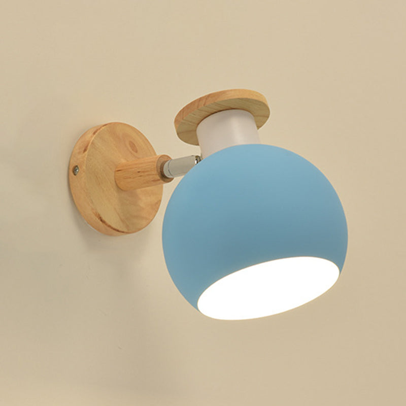 Modern Style Colorful Wall Light Fixture Creative Wall Light Sconce for Bedroom