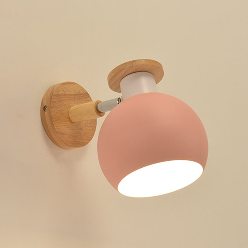 Modern Style Colorful Wall Light Fixture Creative Wall Light Sconce for Bedroom