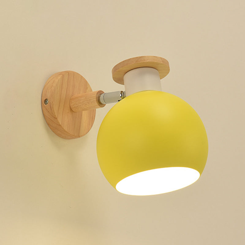 Modern Style Colorful Wall Light Fixture Creative Wall Light Sconce for Bedroom