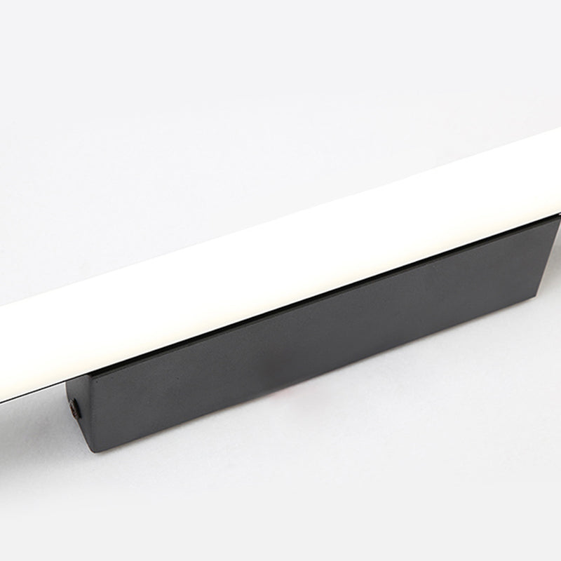 Metal Linear Shape Wall Lighting Modern Style 1 Light Wall Mounted Light Fixture in Gold