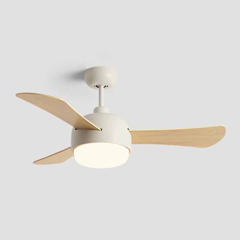 Metal Ceiling Fan Light Modern Style 1 Light Ceiling Fan Lamp for Children's Room