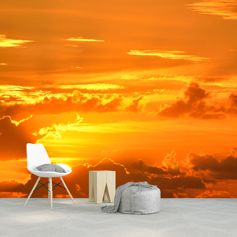 Mildew Resistant Photography Wallpaper Sky Drawing Room Wall Mural